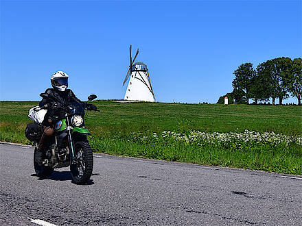 Mit Feelgood Reisen auf Motorradreisen rund um die Ostsee in Estland im Lahemaa Nationalpark