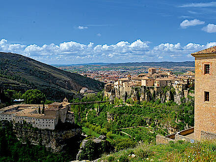 Die spanische Stadt Cuenca