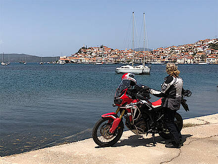 Mit dem Motorrad auf Tour in Griechenland mit Feelgood Reisen