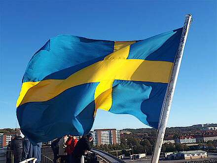 Schwedische Flagge 