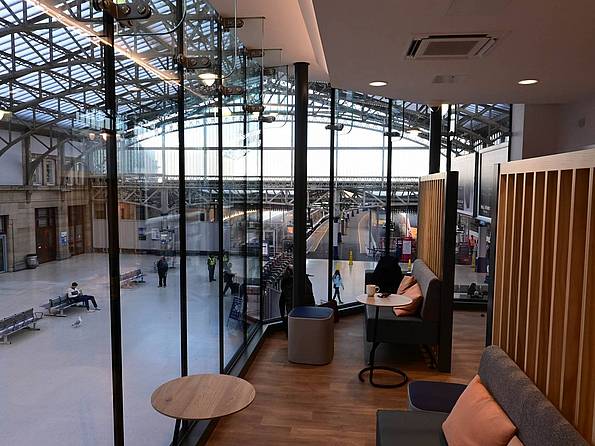 Scotrail Lounge in Aberdeen