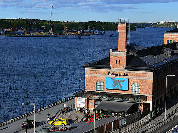 Das Fotografiska Museet in Stockholm von außen