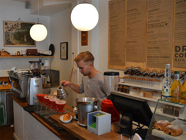 Café in Stockholm