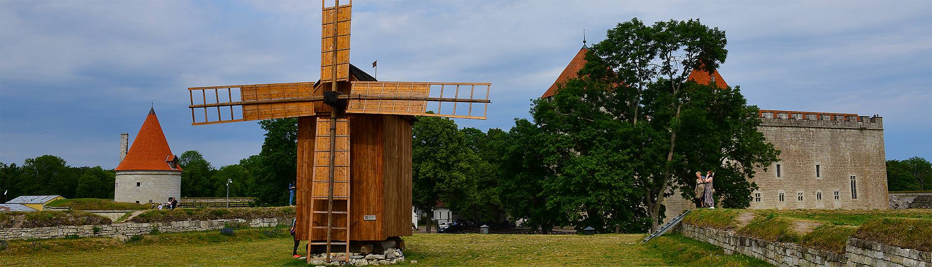 Die Festung Kuressaare auf der Insel Saaremaa in Estland