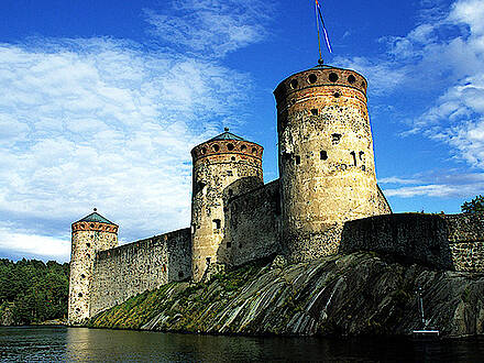 Festung in Savonlinna in Finnland