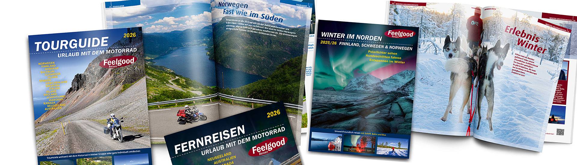 Aktuelle Kataloge von Feelgood Reisen