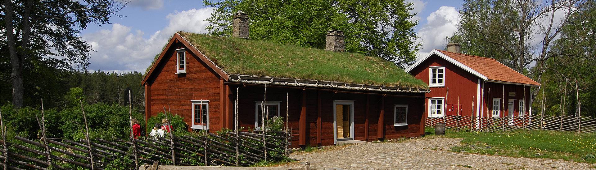 Das Kulturreservat Linnés Råshult in Småland, Südschweden