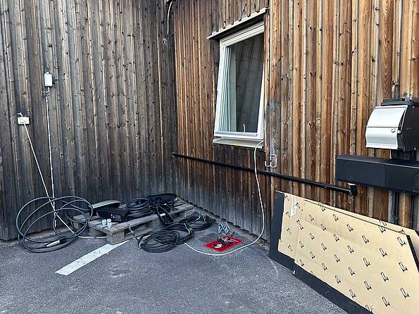 Das Hotel in Arjeplog lässt gerade neue Ladepunkte installieren