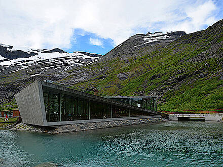 Restaurant am Trollstigen in Fjordnorwegen