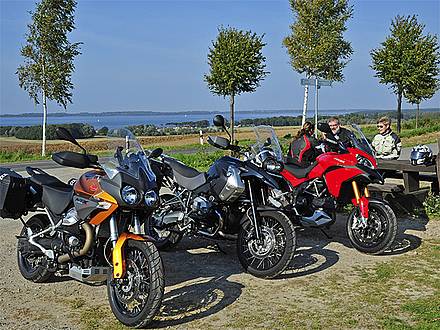 Auf Motorradtour in Mecklenburg an der Küste