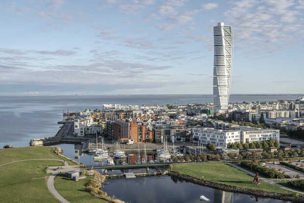 Der Stadtteil Västra Hamnen in Malmö