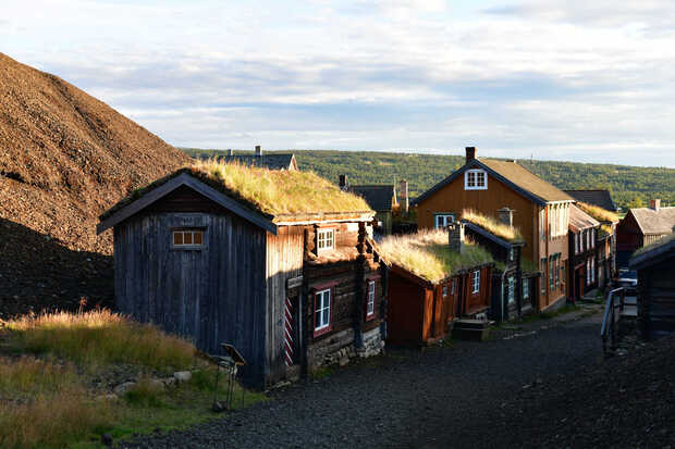 Die Altstadt von Røros