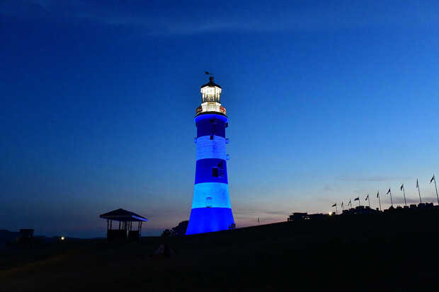 Station in Plymouth auf der Bahnreise nach Cornwall und Devon